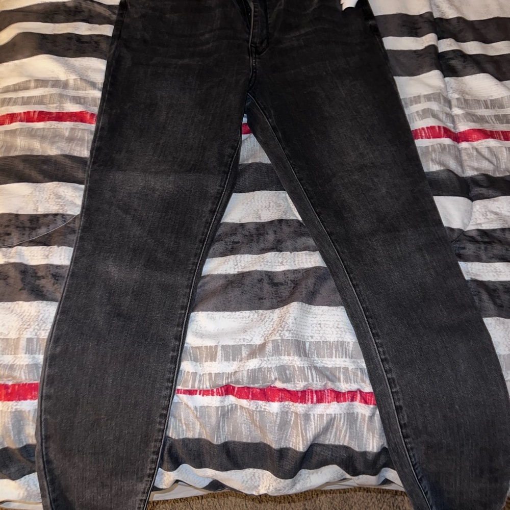 Black high rise Jegging